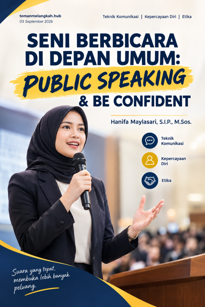 Sampul buku Seni Berbicara di Depan Umum